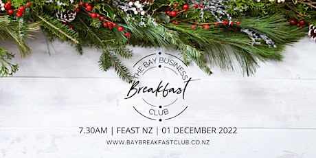 Image principale de The Bay Business Breakfast Club - December 2022!