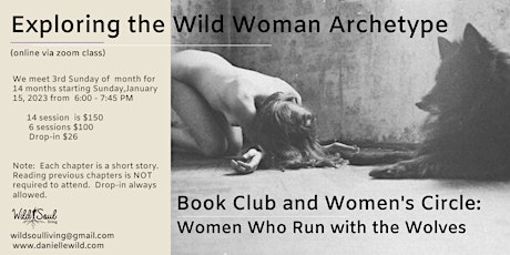 Women Who Run with the Wolves:  Monthly Online Book Club (Season 4)