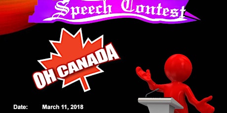 OH CANADA Speech Contest primary image