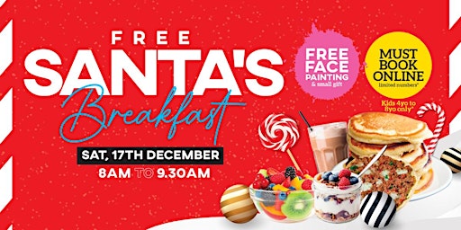 FREE Santa's Breakfast at Broadway Plaza!