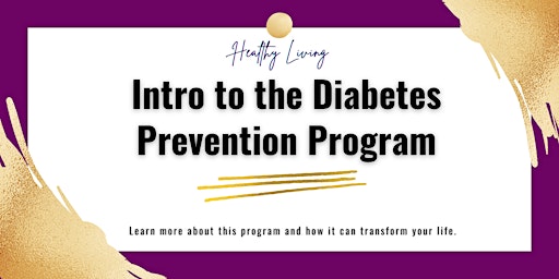 Intro to the Diabetes Prevention Program
