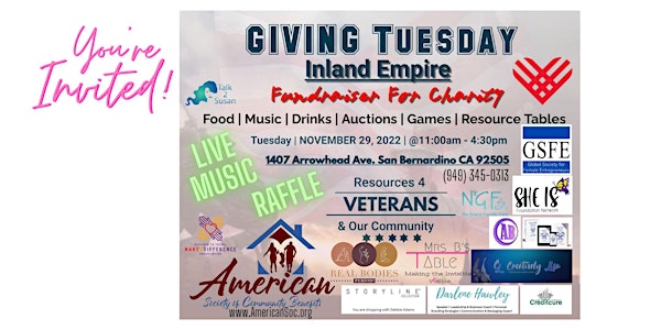 Giving Tuesday Inland Empire