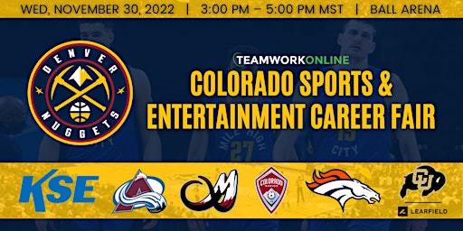 Colorado Sports & Entertainment Career Fair by the Denver Nuggets