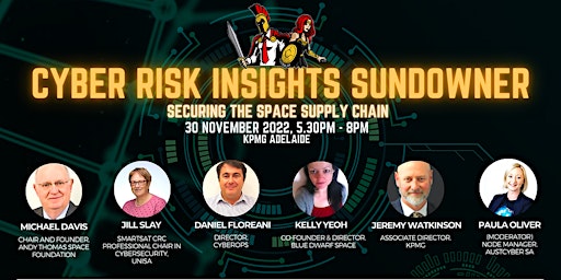 Cyber Risk Insights Sundowner - Securing the Space Supply Chain
