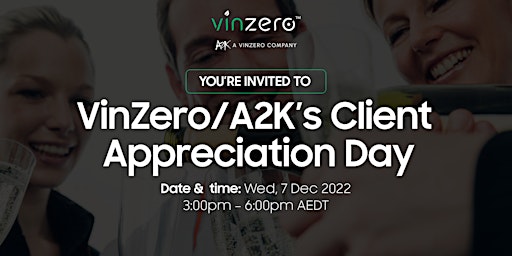 VinZero/A2K Client Appreciation Day