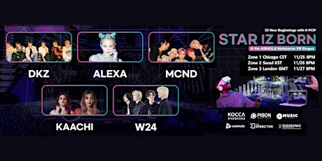 KPOP-STAR IZ BORN: World's First Fully VR Concert in Metaverse and 3D Sound
