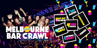 Imagem principal do evento Melbourne Bar Crawl | Saturday Night