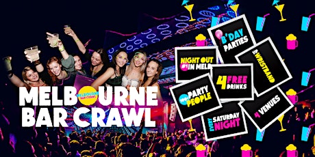 Primaire afbeelding van Melbourne Bar Crawl | Saturday Night