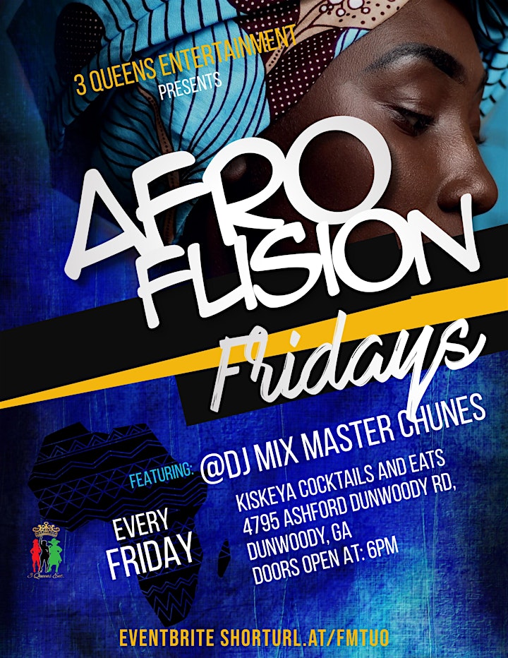 Afro Fusion Fridays :  A Mature International Experience image