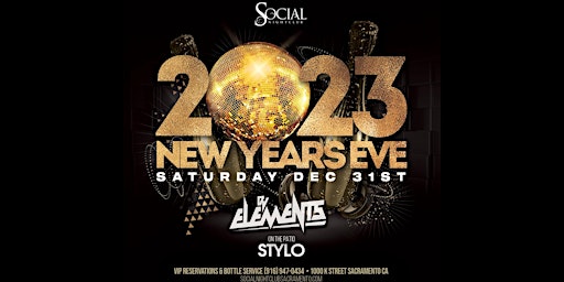 New Years Eve 2023 at Social Nightclub #NYE2023