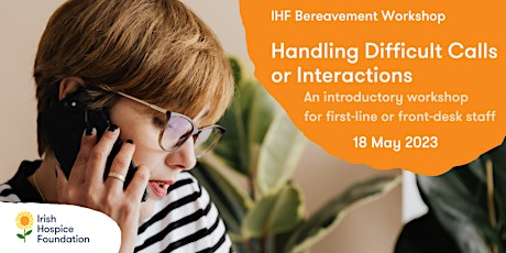 Handling Difficult Calls or Interactions  for First-line Staff primary image