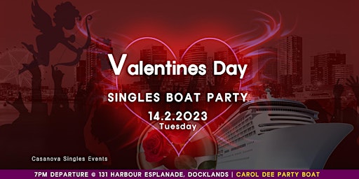 Valentines Day Melbourne Singles Boat Party