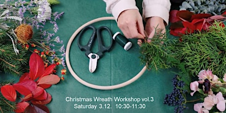 Image principale de Christmas wreath workshop vol.3