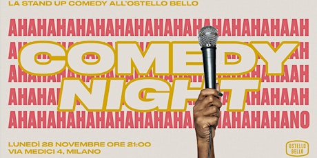 Comedy Night! • Francesco Mileto e Mario Raz • Ostello Bello Milano Duomo