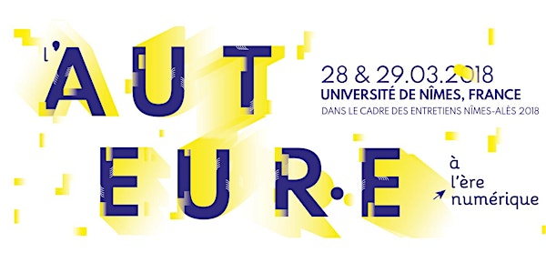 L'auteur·e à l'ère numérique
