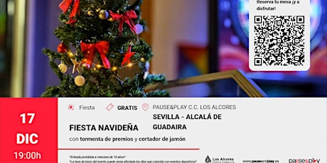 Fiesta navideña con tormenta de premios Pause&Play C.C. Los Alcores