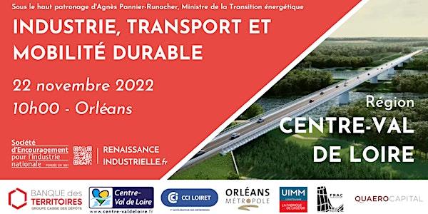 Industrie, Transport & mobilité durable en région Centre-Val de Loire