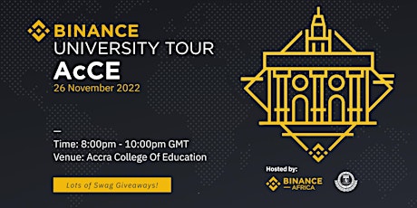 Binance University Tour - ACCE