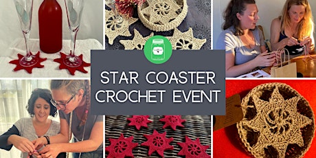 Hauptbild für Star Coaster Crochet Event  ( Intermediate Level)