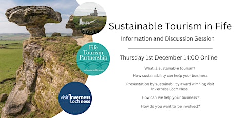 Sustainable Tourism in Fife - Information and Discussion Session