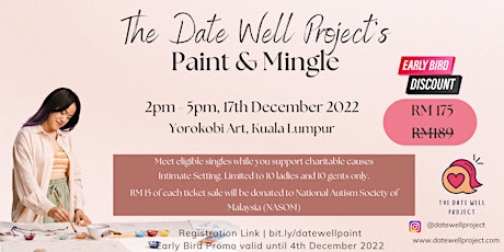 Paint and Mingle | Singles Event Malaysia | Date for a Cause
