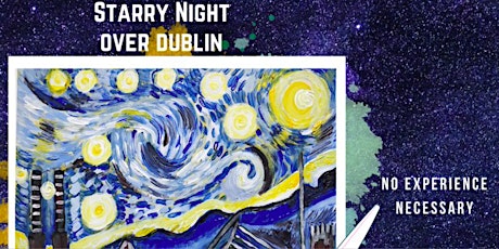 Drink & Draw: Paint Starry Night Over Dublin