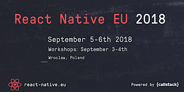 React Native EU 2018 Conference