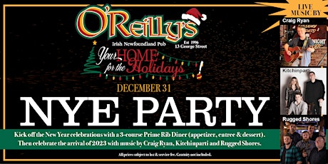 Primaire afbeelding van O'Reilly's New Years Eve Celebration
