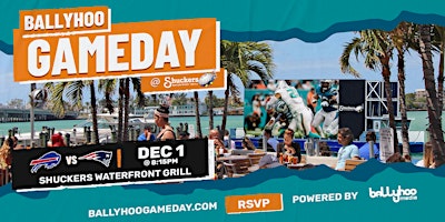 Ballyhoo Game Day: Thursday Night Football @ Shuckers Waterfront Grill