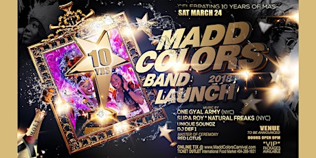 MADD COLORS BAND LAUNCH 2018 primary image