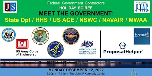 Holiday Soiree - Federal Government Contractors Networking Event 12/12/2022