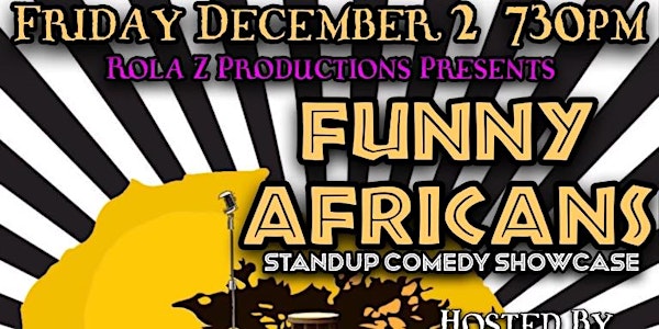 FUNNY AFRICANS COMEDY SHOW
