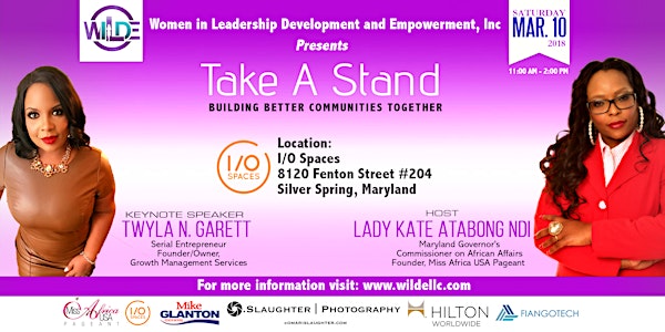 Take A Stand: Building Better Communities Together