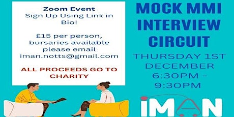 Charity Mock MMI Interview Circuit 22/23