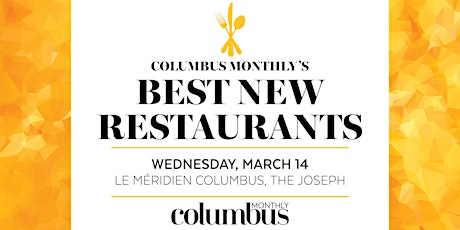 Columbus Monthly's Best New Restaurants 2018 primary image