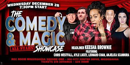 Primaire afbeelding van The Comedy and Magic All-Stars Showcase