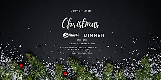2022 Advance Church Christmas Banquet