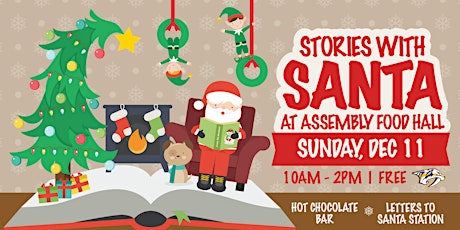 Stories With Santa at Assembly Food Hall