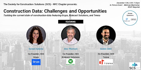 SCS-NYC: Construction Data: Challenges and Opportunities