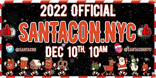 Santacon 2022 : NYC  ✦OFFICIAL✦  New York City
