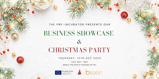 Pre-Incubator Presents... Showcase & Christmas Party