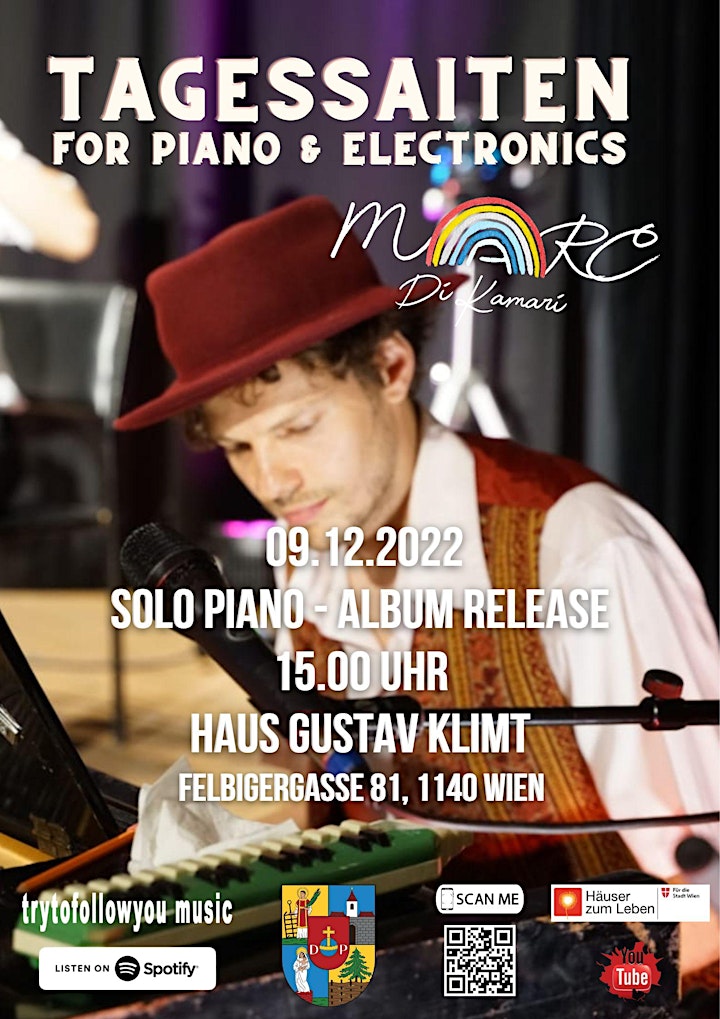 Klavier & Electronics - Marc DiKamari - Concert @Haus Gustav Klimt: Bild 