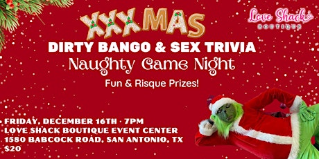 XXXMAS Naughty Game Night: Dirty Bango and Sex Trivia