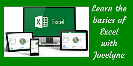 Learn the basics of Excel with Jocelyne primary image