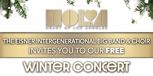 HOLA Intergenerational Big Band and Choir Winter Concert