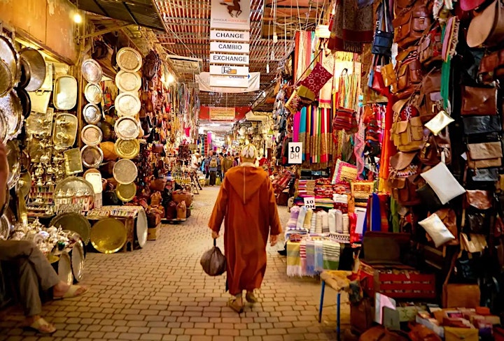 Christmas Eve Shopping: MoCo International Market Place: Moroccan Theme image