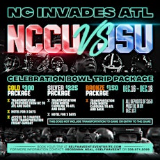 NC TO ATL: CELEBRATION BOWL TRAVEL PACKAGES