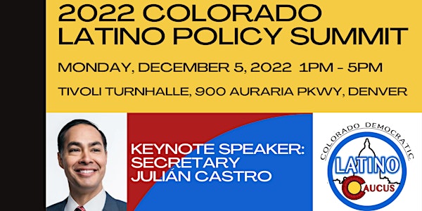 2022 Colorado Latino Policy Summit