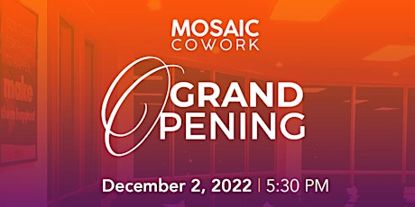 Mosaic CoWork Fort Lauderdale Grand Opening