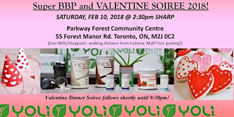 Toronto Super BBP and Valentine Soiree 2018! primary image
